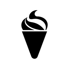 ice cream icon vector