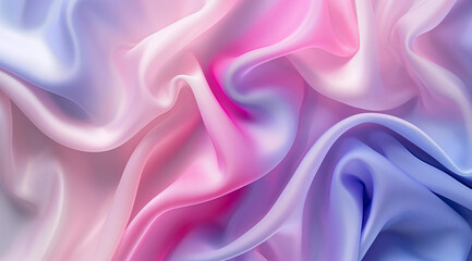 Obraz premium A beautiful and colourful abstract background with soft pink, purple, and blue gradient colors