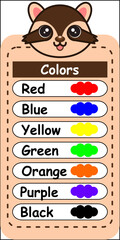 teach english to kids - english activities for kids - learn colors. Fun English Learning Activities for Kids