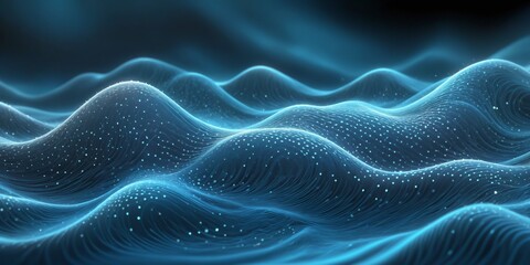 Fototapeta premium Abstract digital art piece that appears to be The image is an