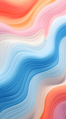 Fototapeta premium Digital technology white gradient terrain geometry abstract poster background