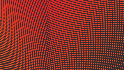 Red polkadot background abstract for backdrop or presentation
