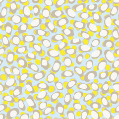 Pastels Abstract Brush Strokes Seamless Pattern Design