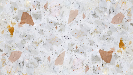 Terrazzo marble floor seamless texture, White marble texture background, abstract marble texture (natural patterns) for design.
