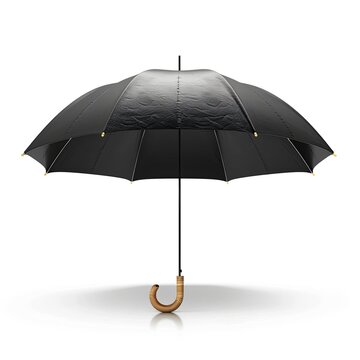 recommend clip art: Umbrella isolated over white.