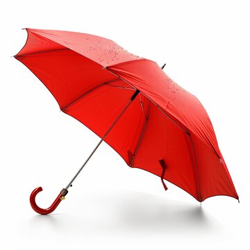 recommend clip art: Umbrella isolated over white.