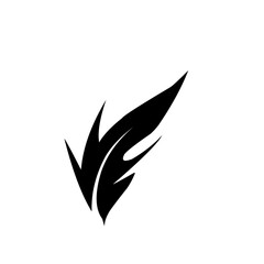 leaf silhouette icon