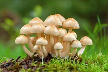 Fototapeta premium Fungus containment with effective treatment strategies, focusing on containment measures and treatment methods to manage and eliminate fungal infections or infestations.