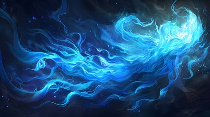 blue flame