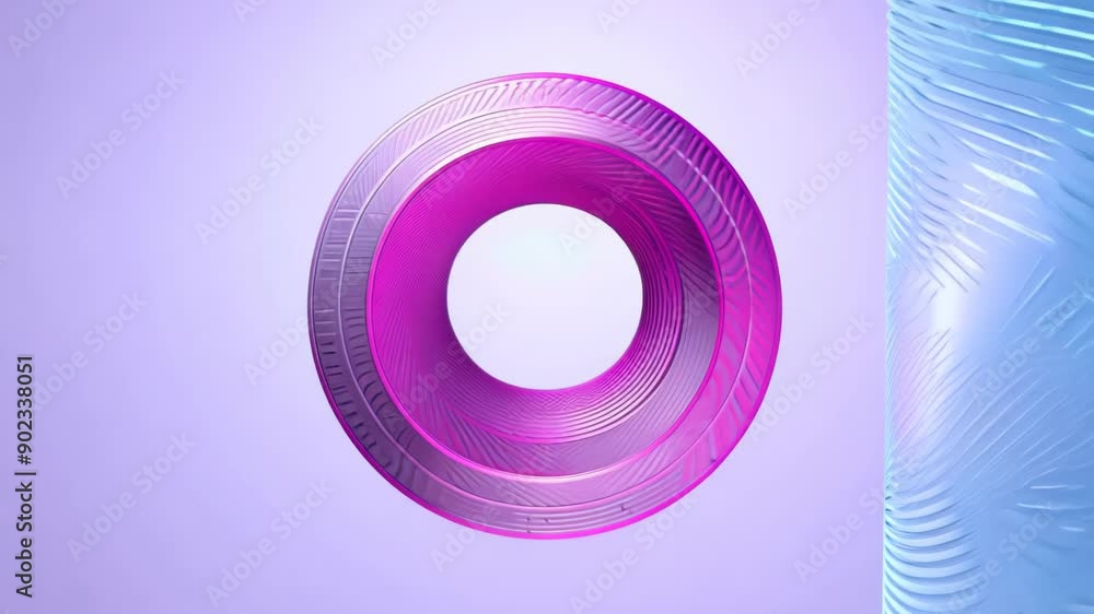 Poster vibrant circular artwork in a dreamy space with textured colors and unique design. generative ai