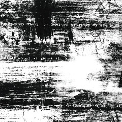 Black and white grungy abstract background. Vector illustration
