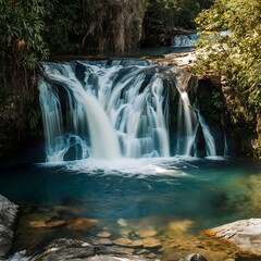 waterfall in the woods