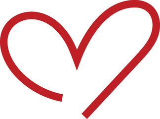 A Heart Form Vector Element