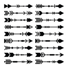 Fototapeta premium Set of arrow vector