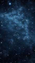 Obraz premium Cosmic space nebula starry sky abstract poster background with generative