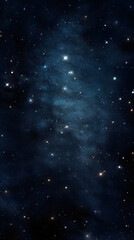 Fototapeta premium Cosmic space nebula starry sky abstract poster background with generative