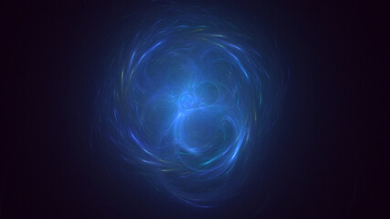3D manual rendering abstract circle light background. Its not AI Generatd illustration.