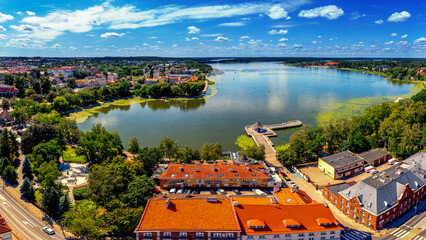 Ostróda - miasto na Mazurach. © Janusz Lipiński