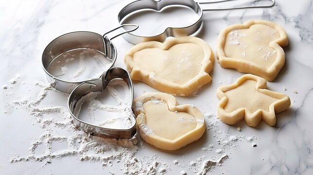 Cookie Cutter: Essential Baking Tool for Creating Uniform and Decorative Cookie Shapes. Ideal for Customizing Holiday and Special Occasion Treats.