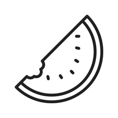Watermelon  icon vector image. Suitable for mobile application web application and print media.