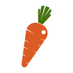 carrot icon illustration vector