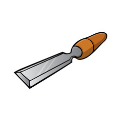 chisel vector illustration