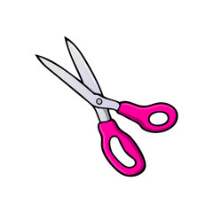 Fototapeta premium scissors vector illustration