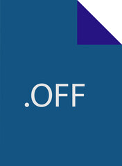 OFF File icon fill crisp corners  v1