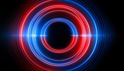 Simple background, glowing circle, gorgeous, smooth, glossy, stylish Generated by AI
