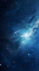 Obraz premium Digital technology universe earth abstract graphic poster background with generative