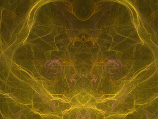 Imaginatory fractal abstract background Image