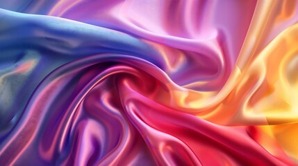 Obraz premium Abstract Silk Fabric Background