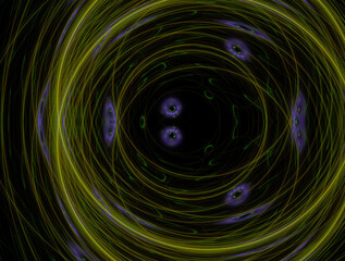 Imaginatory fractal abstract background Image