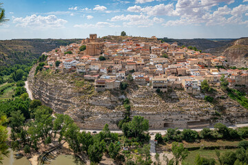 Views of Jorquera in Albacete. Spain