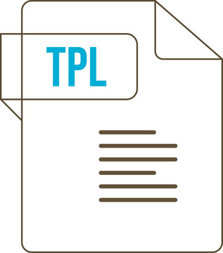 TPL ip icon black outline