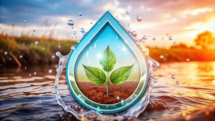 ECO, world environment and earth day concept.