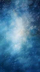 Fototapeta premium Digital technology sci-fi universe mechanical planet poster background with generative