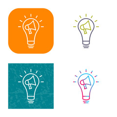 Marketing Idea Icon Design