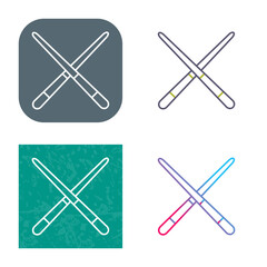 Pool Cue Icon Design