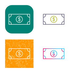 Dollar Bill Icon Design