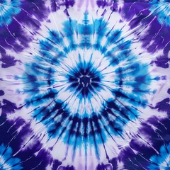 Obraz premium タイダイ 絞り染め 生地