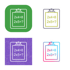 Unique Solving Question Icon Design