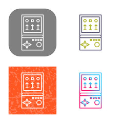 Unique Brick Game Icon Design