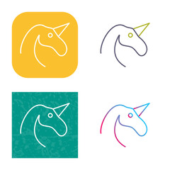 Unicorn Icon Design