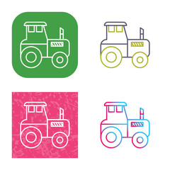 Tractor Icon Design