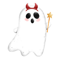 Halloween cute ghost