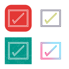 Checkbox Icon Design
