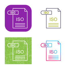 ISO Icon Design