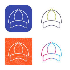 P Cap Icon Design