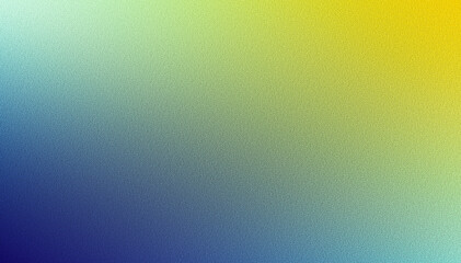 Rough texture abstract background gradient pattern blue green yellow noise element. Wallpaper design backdrop. Book cover poster postcard illustration.